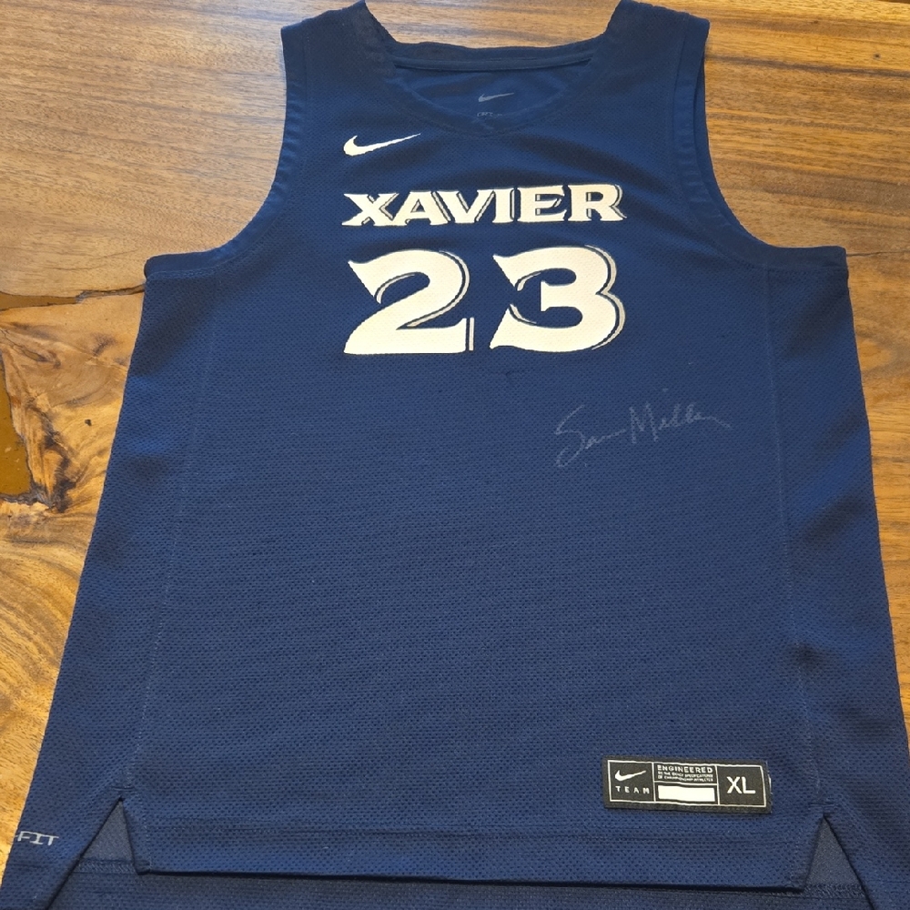 Signed Xavier Jersey